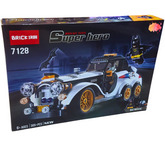 305-Piece Super Hero Bat Car Building Set – Action-Packed Construction Toy | STEM Educational for Kids